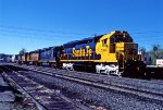 ATSF 5569 with three Chessie System B&O lease units during 1979-1980